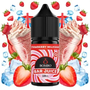 Bombo Bar Strawberry Milkshake Ice 10ml/30 (MiniLongfill)