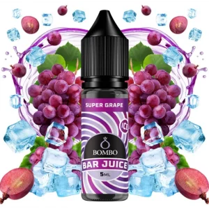Bombo Bar Super Grape Ice 5ml/15 (MiniLongfill)