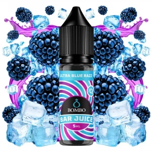 Bombo Bar Ultra Blue Razz Ice 5ml/15 (MiniLongfill)