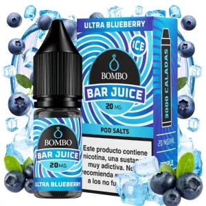 Bombo Bar Ultra Blueberry Ice Salt