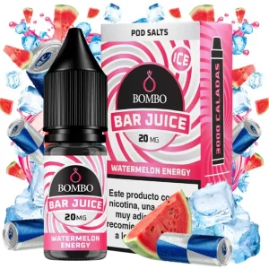 Bombo Bar Watermelon Energy Ice Salt