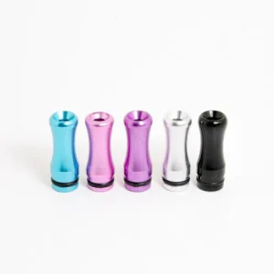 Boquillas Drip Tip 510 met谩lica