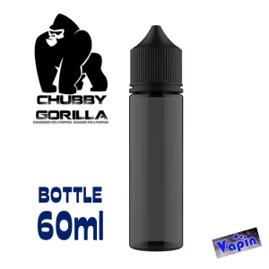 Bote 60ml Vacio (Negro) de Chubby Gorilla