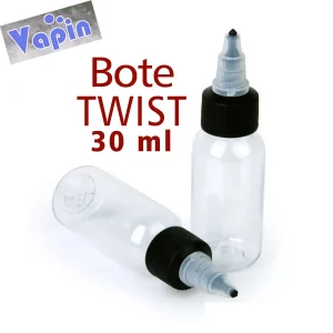 Bote vacío Twist 30ml tapón Negro