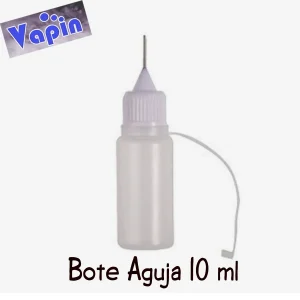 Botella plástico Punta de Aguja 10ml