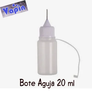 Botella plástico Punta de Aguja 20ml