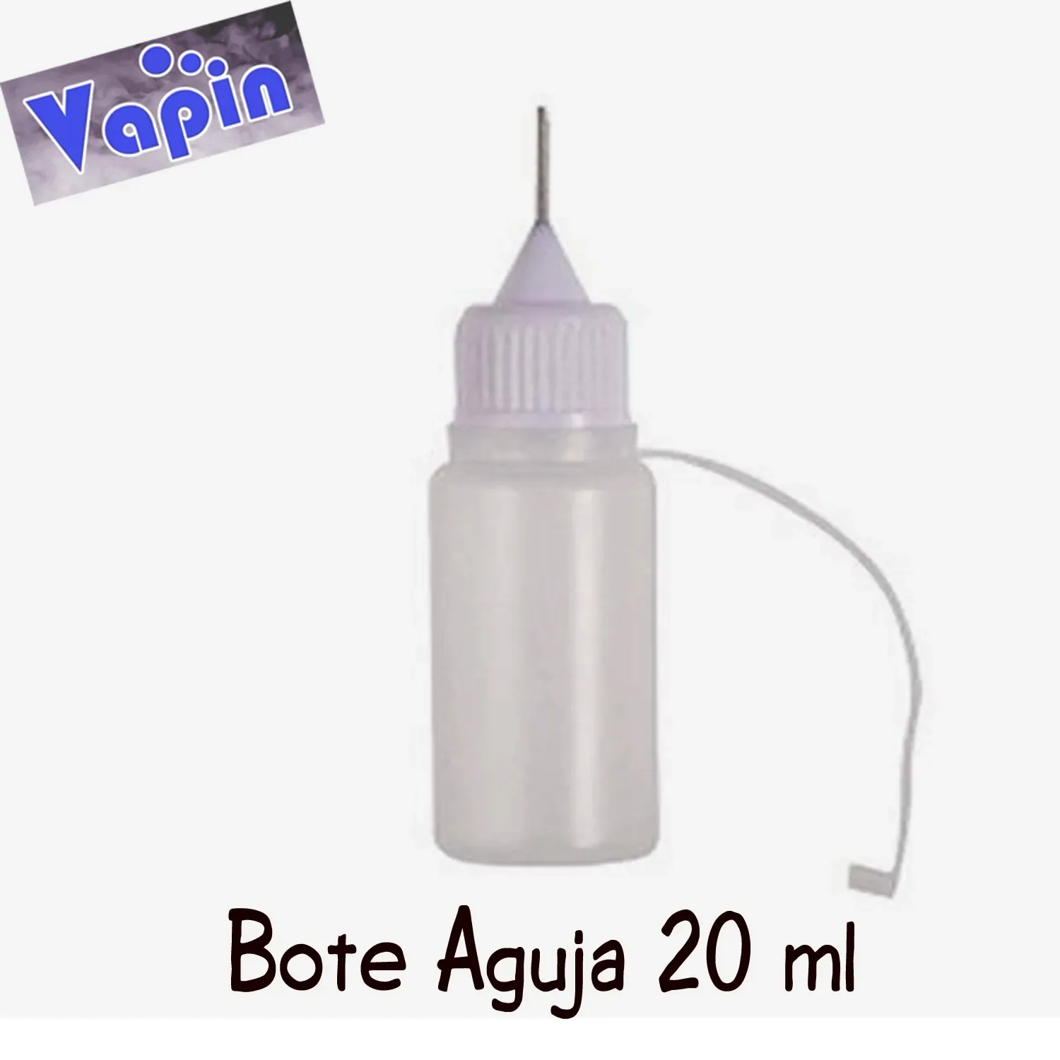 Botella plástico Punta de Aguja 20ml