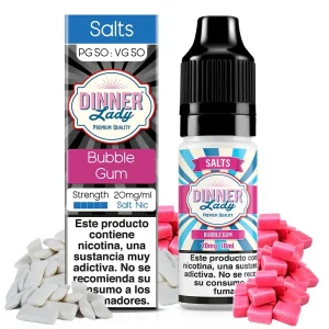 Bubble Gum 10ml - Dinner Lady Salts