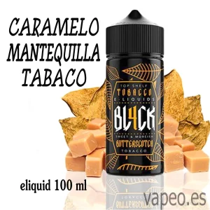 BUTTERSCOTCH TOBACCO BL4CK 100ML eliquid