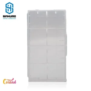 Caja Protectora Para 2 Baterías 18650 by Coiland