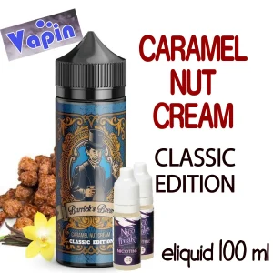 Caramel Nut Cream 100ml Classic Edition de BARRICK´S BREW Eliquid + 2 Nicokits de Regalo