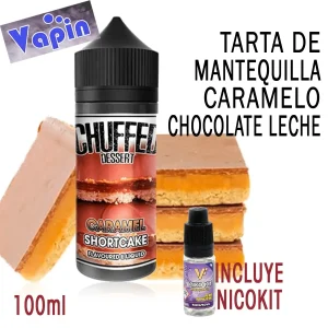 CARAMEL SHORTCAKE 100ml Chuffed Eliquid