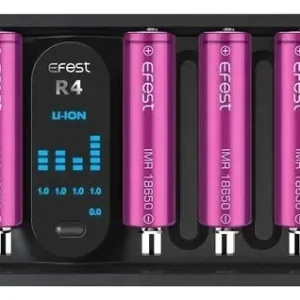 Cargador Efest iMate R4 Intelligent