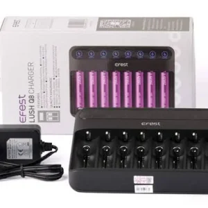 Cargador Efest LUSH Q8