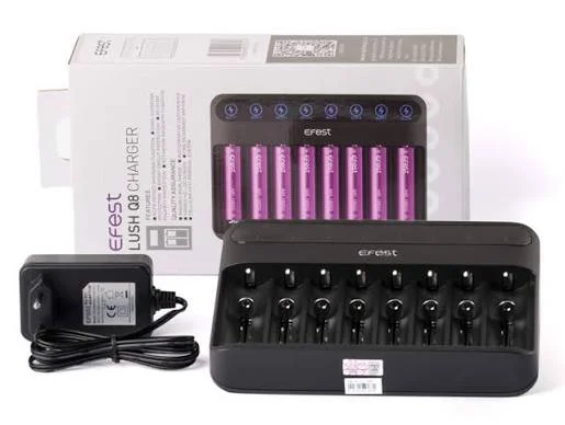 Cargador Efest LUSH Q8