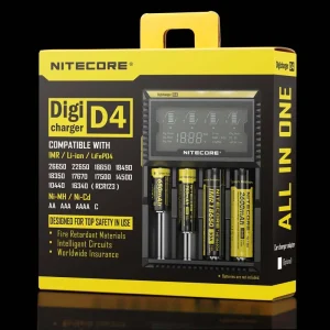 Cargador Nitecore DigiCharger D4