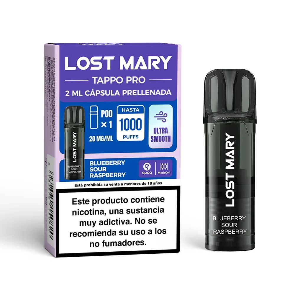 Cartucho Lost Mary Tappo Blueberry Sour Raspberry