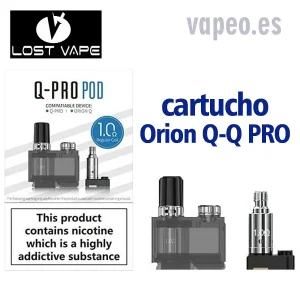 Cartucho Pod para Orion Q Pro 2ml