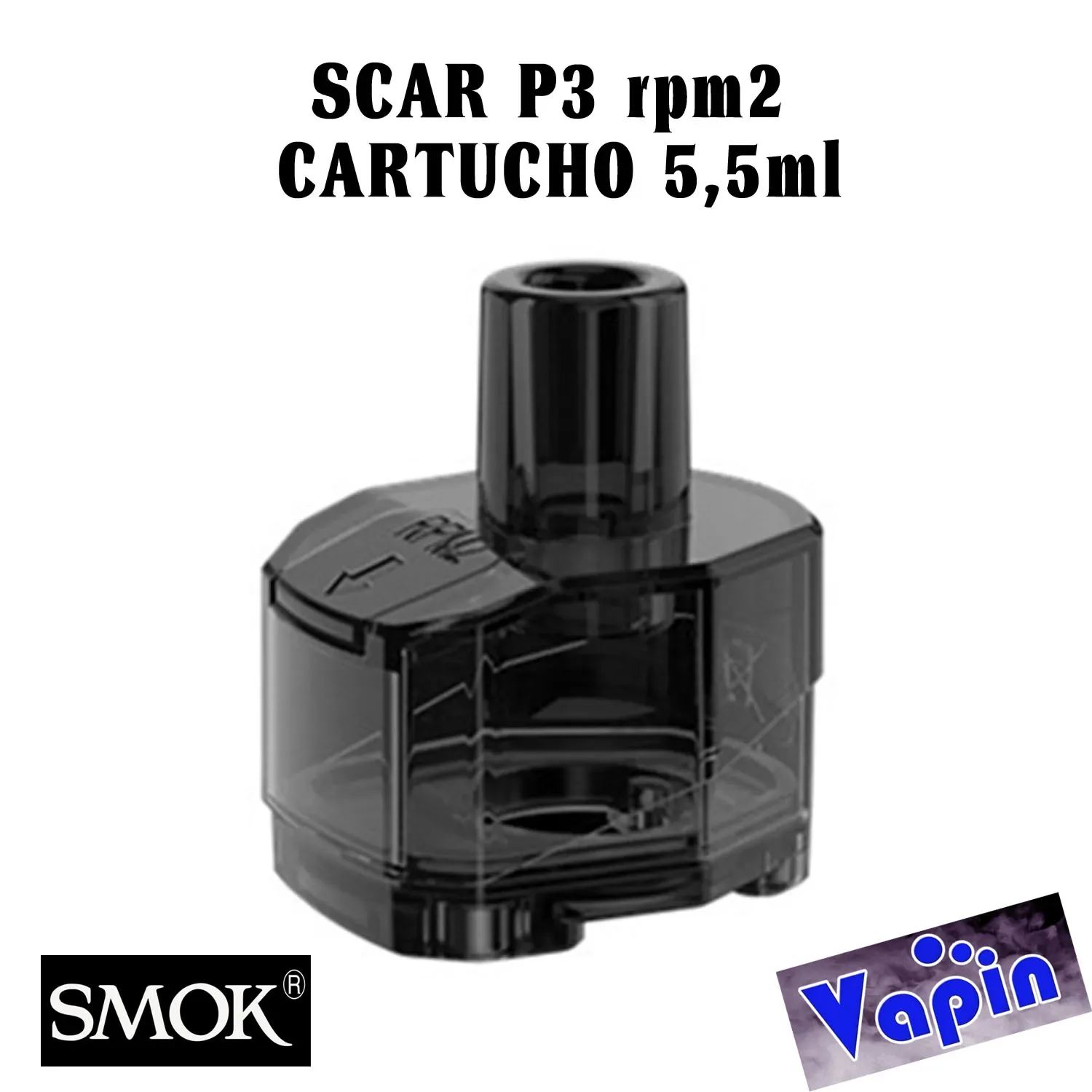 Cartucho Scar P3 RPM2 de Smok (unidad)