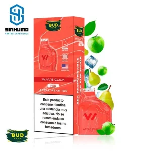 Cartucho Wave Click Apple Pear Ice 20mg (Pack 2)