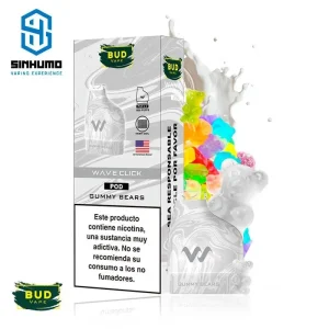 Cartucho Wave Click Gummy Bears 20mg (Pack 2)
