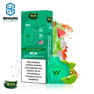 Cartucho Wave Click Kiwi Watermelon 20mg (Pack 2)
