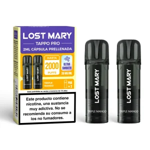 Cartucho x2 Lost Mary Tappo Triple Mango 20mg