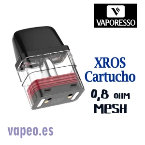 Cartucho XROS POD 0,8ohm 2ml de VAPORESSO (unidad)