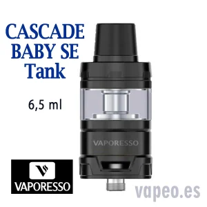 Cascade Baby SE 6,5ml tank (negro) de VAPORESSO
