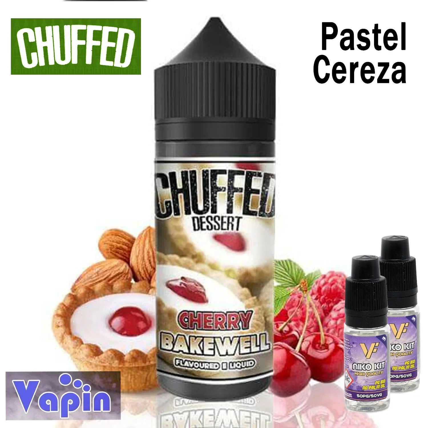 CHERRY BAKEWELL 100ml Chuffed Eliquid