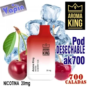 CHERRY ICE Puff Mini 700 Pod desechable Nic 20mg Aroma King