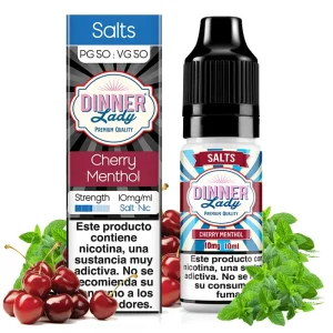 Cherry Menthol 10ml - Dinner Lady Salts