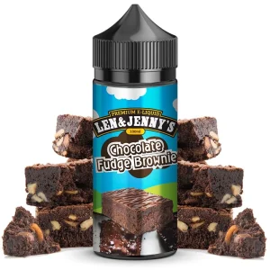 Chocolate Fudge Brownie 100ml - Len & Jenny's