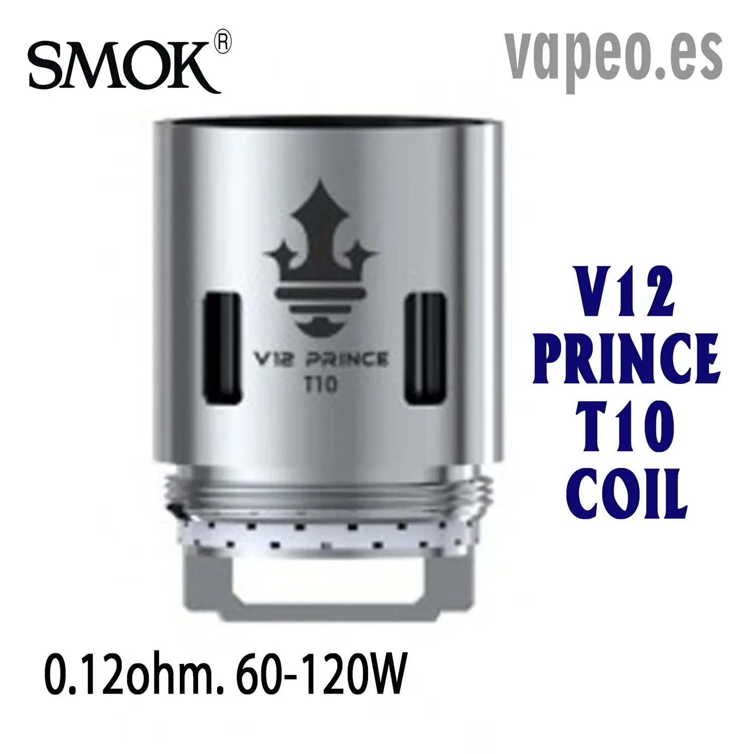 Coil V12 Prince T10 SMOK (unidad)