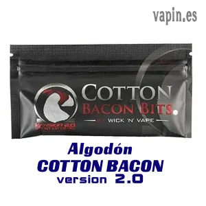 Cotton Bacon Bits V2.0 Algodón 2 gramos de WICK ‘N’ VAPE (Promo)