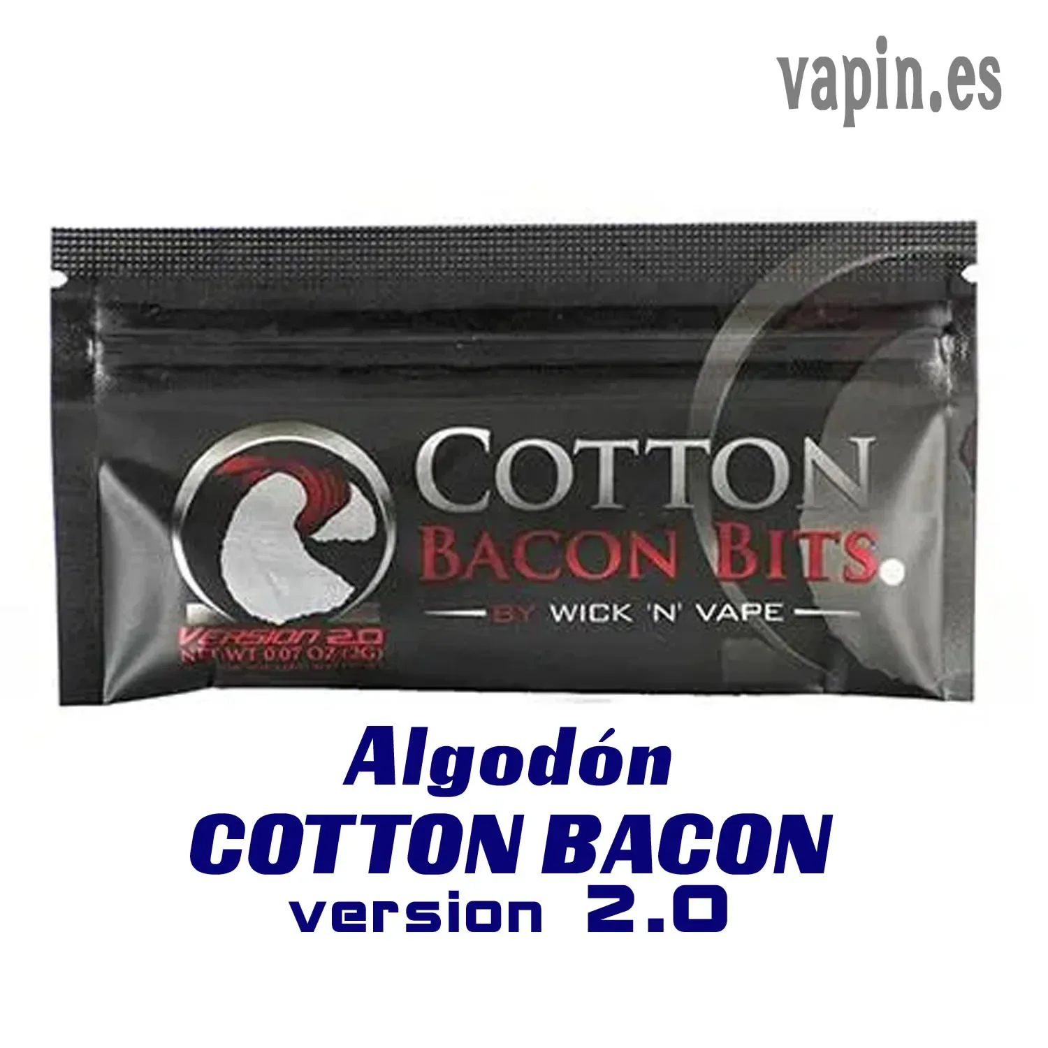 Cotton Bacon Bits V2.0 Algodón 2 gramos de WICK ‘N’ VAPE (Promo)