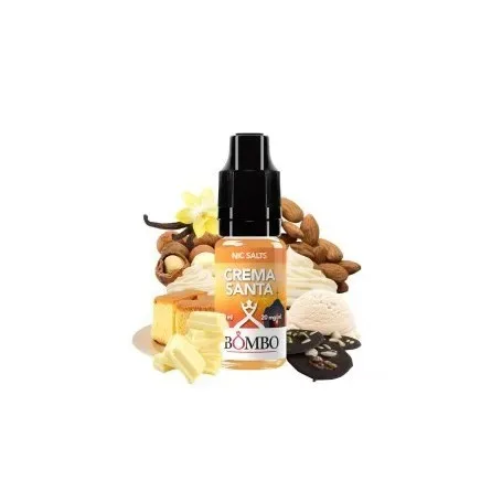 Crema Santa Nic salt 10mg Bote de 10ml de Bombo Eliquid - Image 2