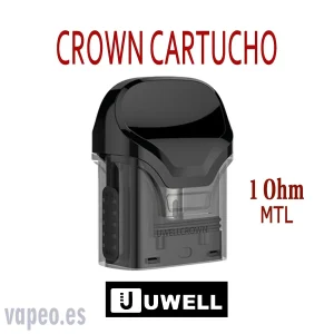 CROWN POD CARTUCHO MTL 1 OHM UWELL CROWN