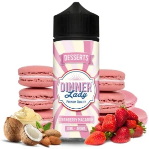 Dinner Lady Strawberry Macaroon (Longfill)