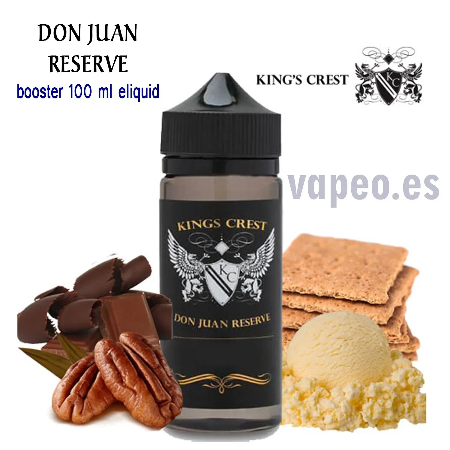 Don Juan Reserve 100ml de Kings Crest Eliquid