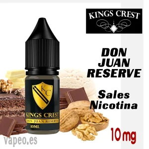 Don Juan Reserve Sales 10mg KINGS CREST 10ml Eliquid
