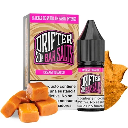 Drifter Bar Salts Cream Tobacco