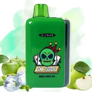 Elfbar GH 23000 Green Apple Ice Sabor