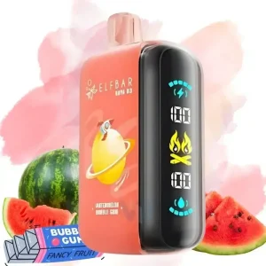 Elfbar Raya D3 25000 Watermelon Bubble Gum Sabor