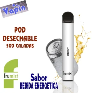 Energy Pod Desechable (Bebida energética) 20mg 2ml de Frumist