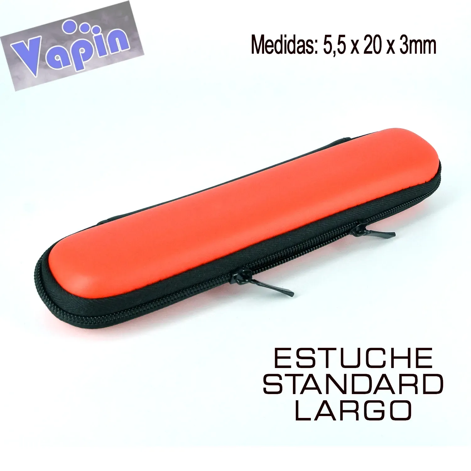 Estuche de Transporte Standard Largo (color ROJO)