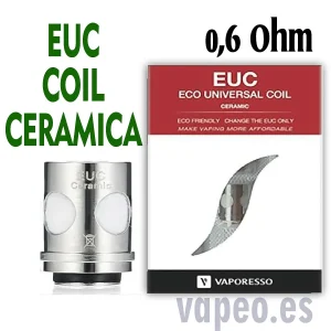 EUC 0.6 Ohm COIL CERAMICA VAPORESSO