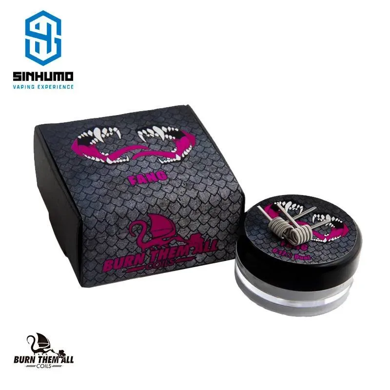 Fang 0.17 Ohm Dual Full N80 By Burn Them All Coils