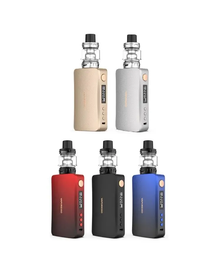 Gen Complete kit de vapeo SKRR tank con 2 baterias 18650 (color GREY) de VAPORESSO