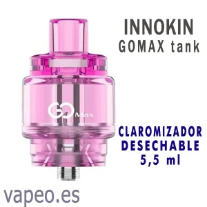 GoMax tank ROSA INNOKIN (Claromizador desechable)